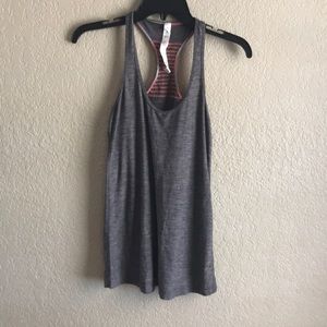 Lululemon tank with ruffles